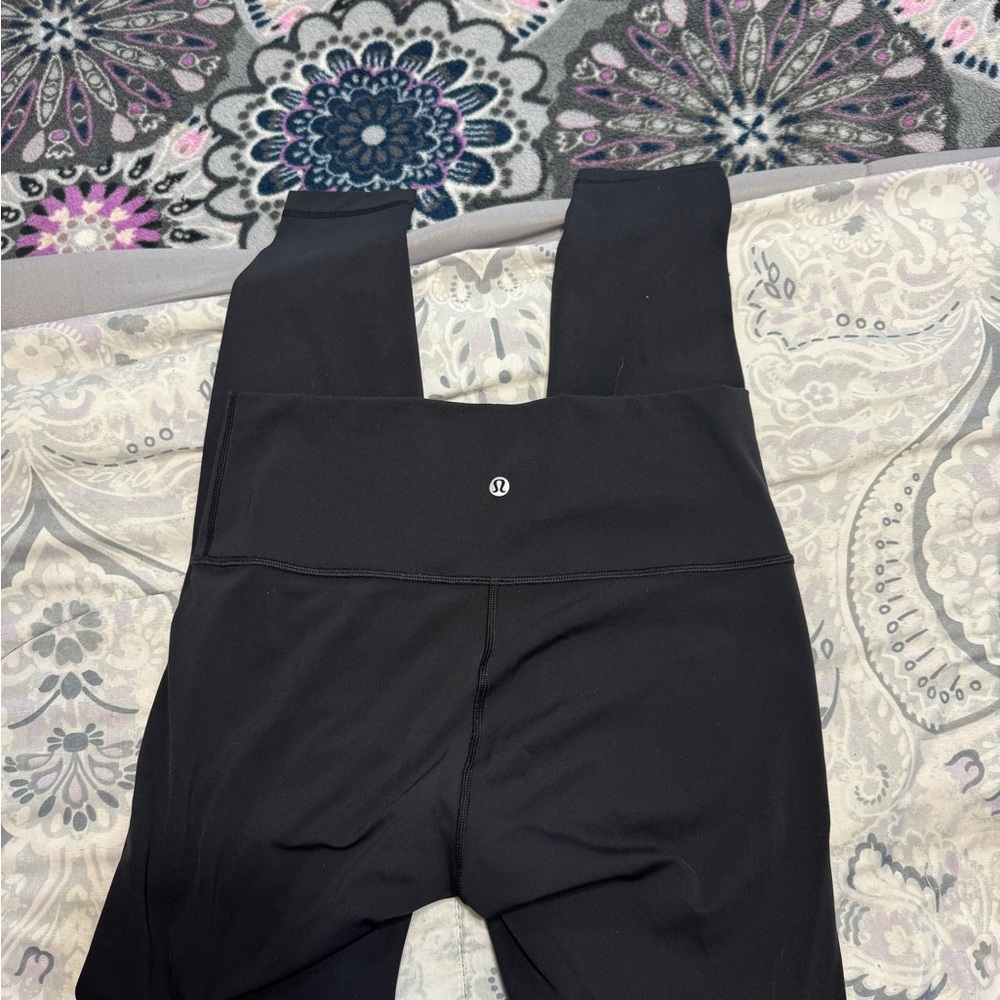 lululemon black leggings wonder unders